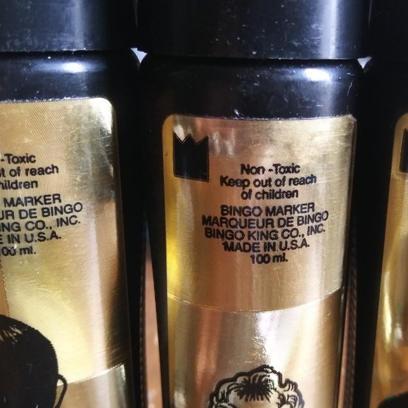 Goin For The Glitz Brilliant Bingo Ink Markers Collectors Set of 5 Vegas Stars - Picture 4 of 11